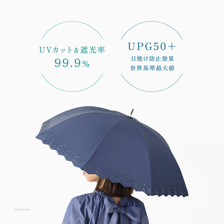 パールトーン・ラーフエイド加工済み 晴雨兼用 日傘