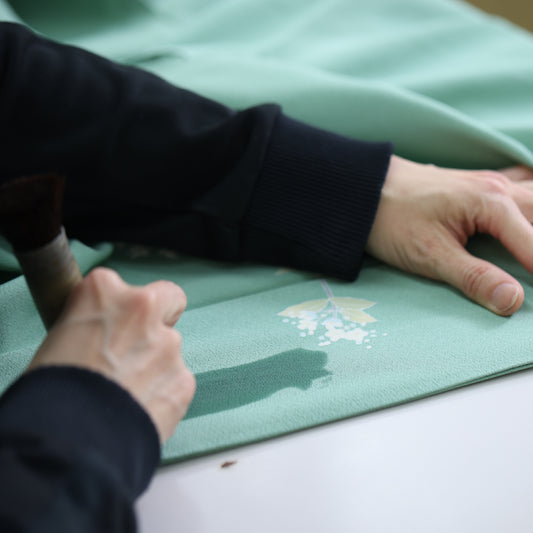 パールトーン加工済み お手入れプレス